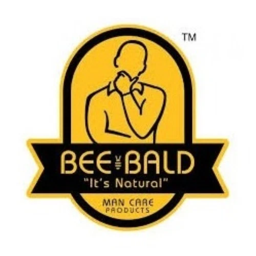 Bee Bald Merchant Logo