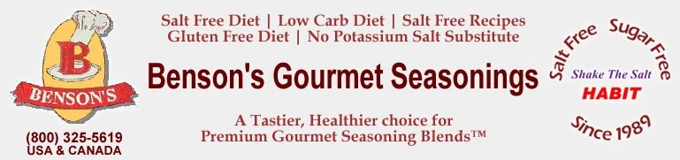 Benson's Gourmet Seasonings Promo Code