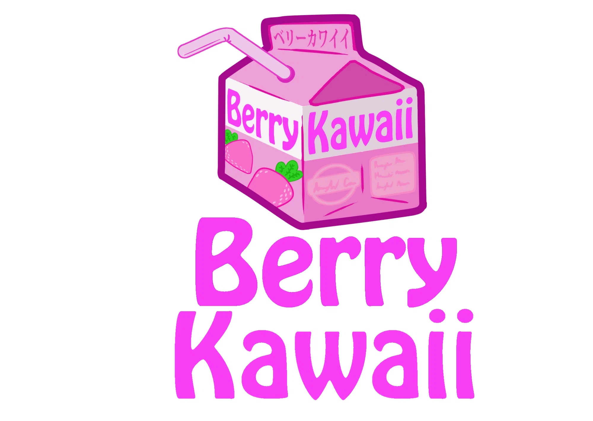 Berry Kawaii Merchant Logo