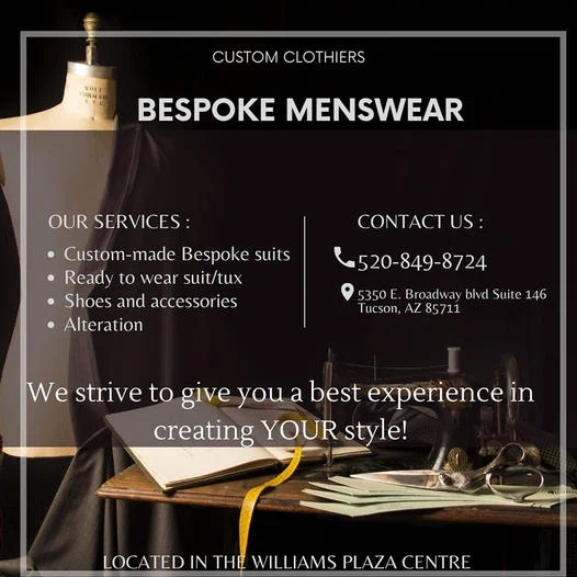 BESPOKE MENSWEAR Promo Code — 200 Off in Jun 2024