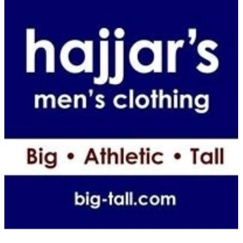 Hajjar's Big & Tall Mens Clothing Promo Code