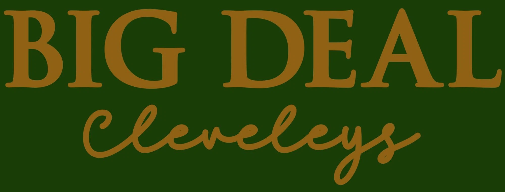Big Deal Cleveleys Merchant Logo