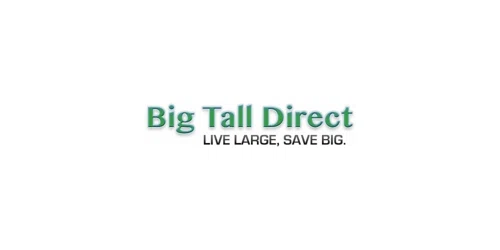 Big Tall Direct Coupon Code — 30% Off in July (15 Promos)