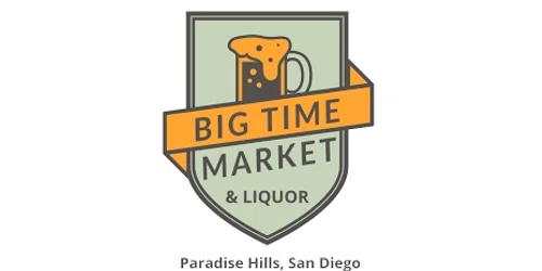 Big Time Market & Liquor Merchant logo