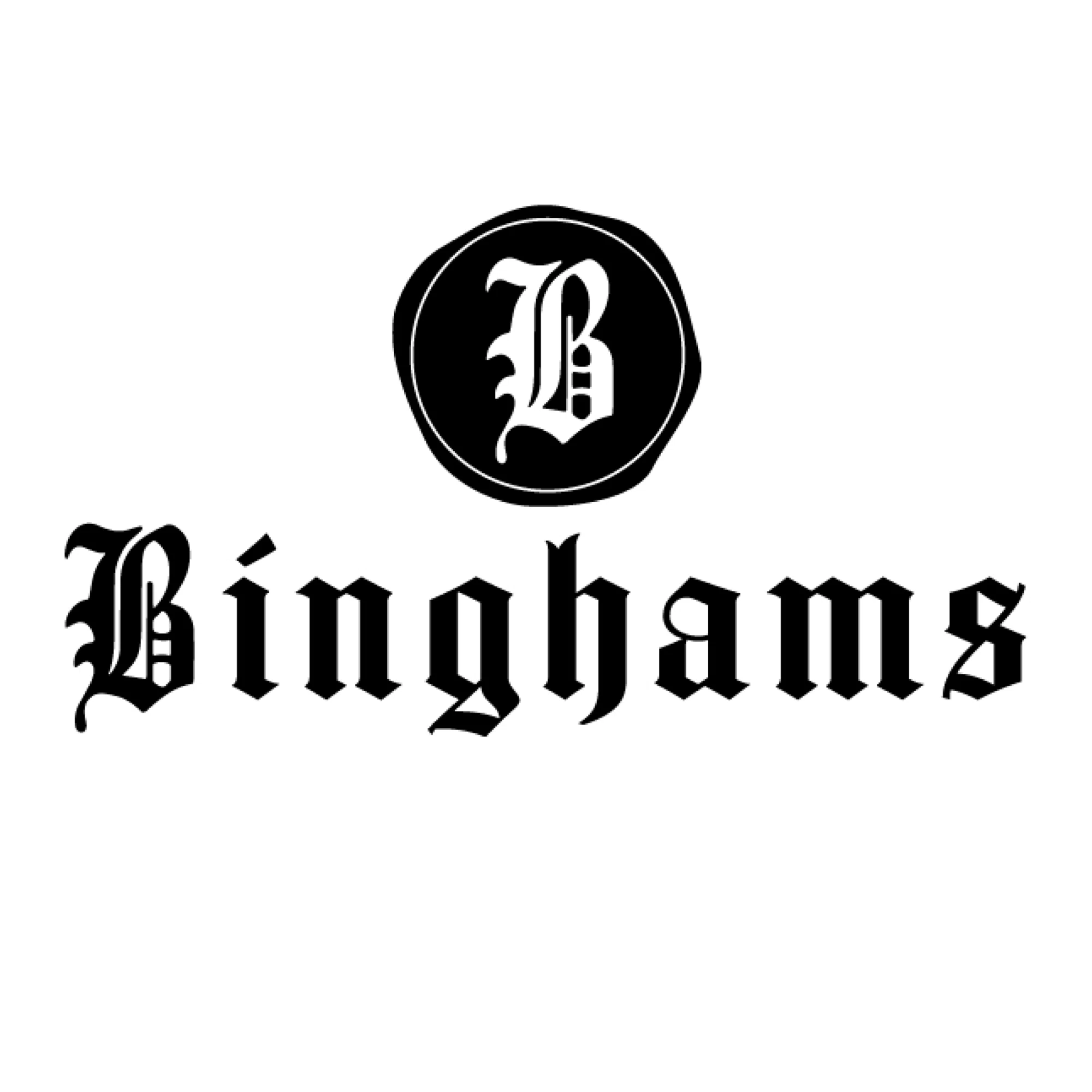 Binghams Clothing Merchant Logo