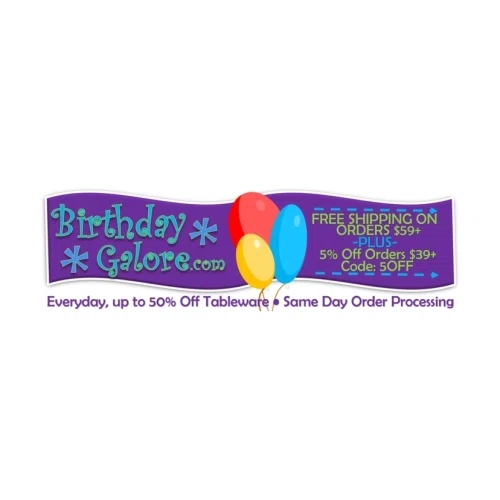 BIRTHDAY GALORE Promo Code — 200 Off in August 2024