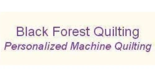 Black Forest Quilting Promo Code