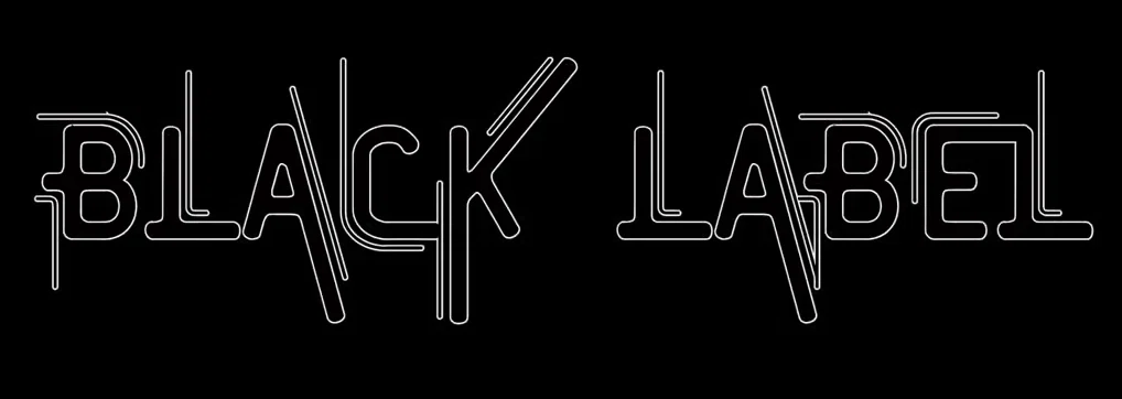 Black Label Podcasting Merchant Logo