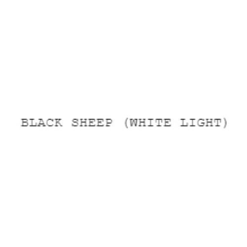 Black Sheep (White Light) Promo Code