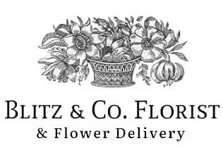 Blitz & Co Florist Merchant Logo