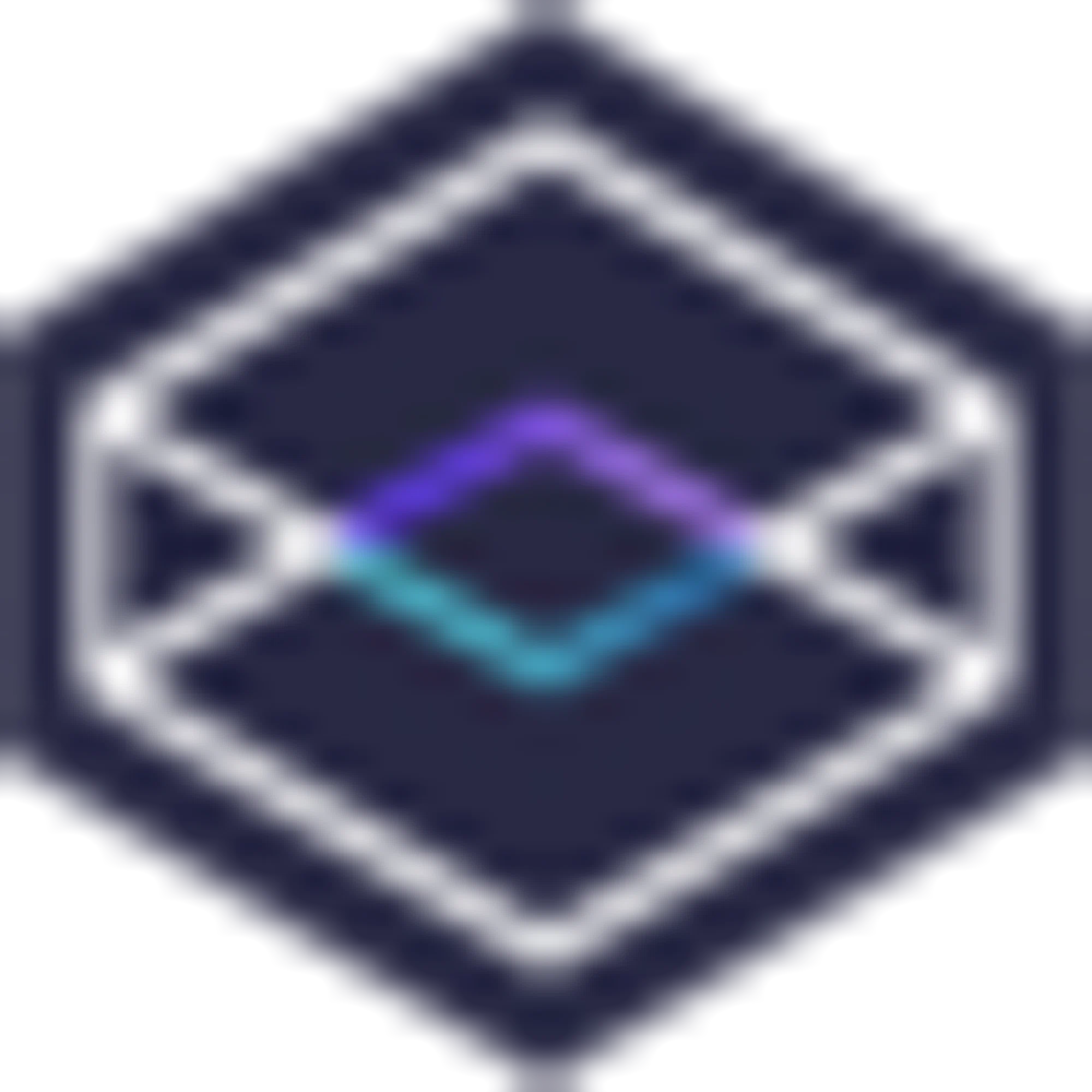 Looking Glass Blocks Merchant Logo