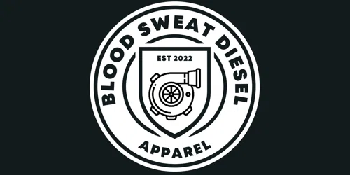 Blood Sweat Diesel Merchant logo