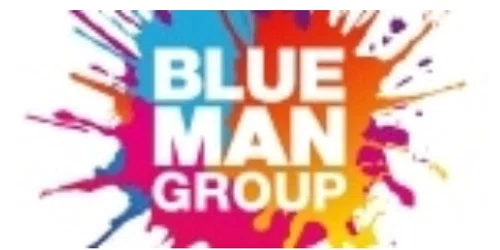 Blue Man Group Merchant Logo