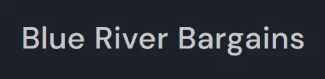 Blue River Bargains Merchant Logo