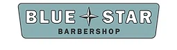 Blue Star Barbershop Merchant Logo