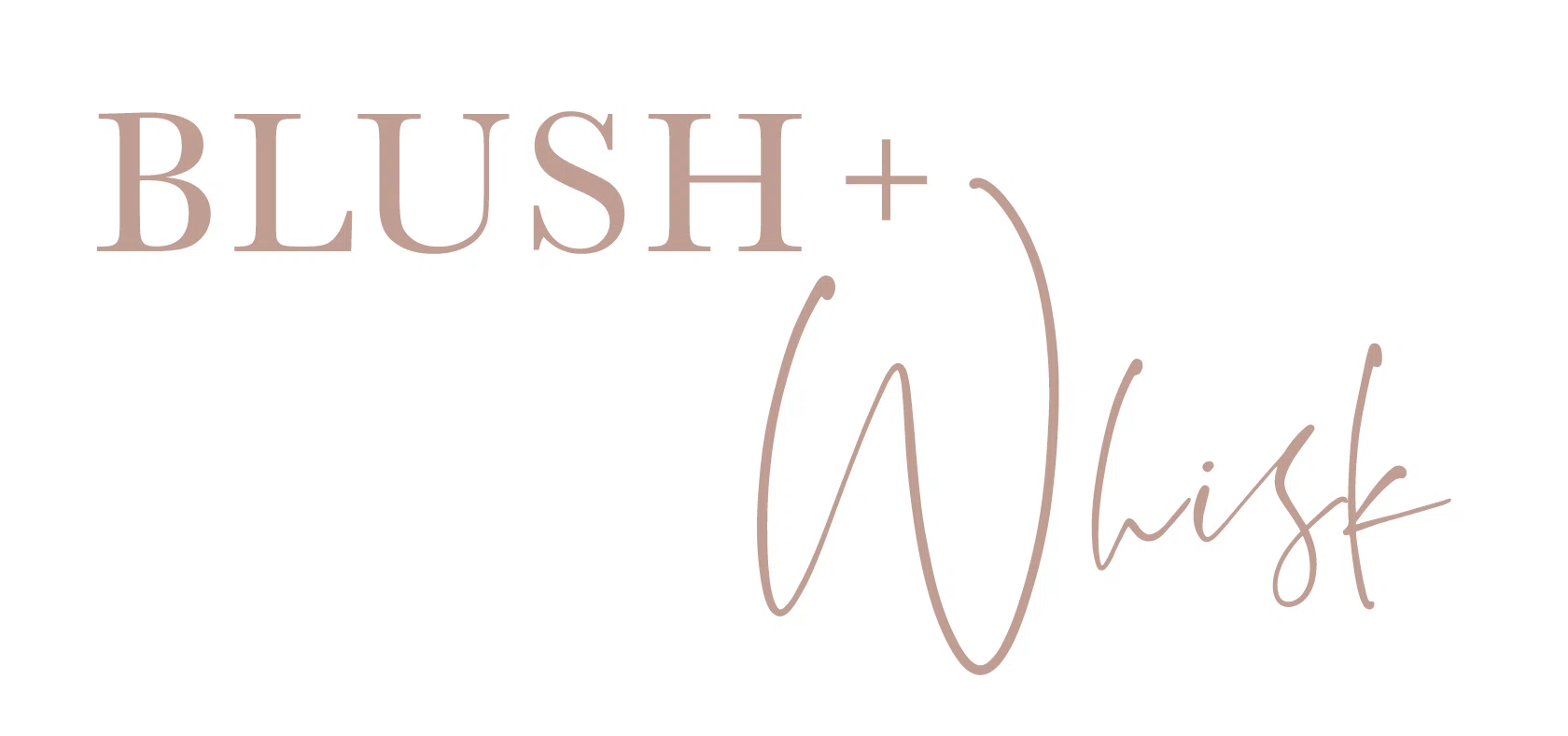Blush + Whisk Merchant Logo