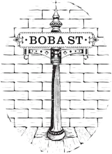 Boba St. Merchant Logo