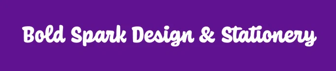 Bold Spark Design & Stationery Merchant Logo
