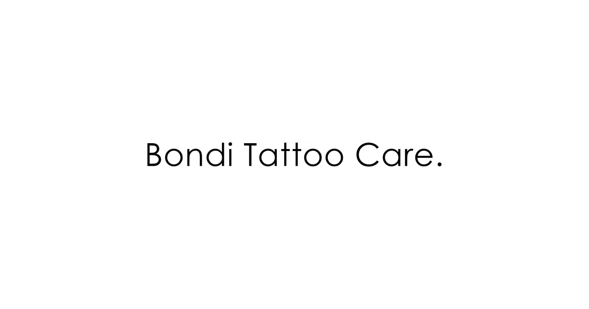 BONDI TATTOO CARE Promo Code — 15 Off in Mar 2024