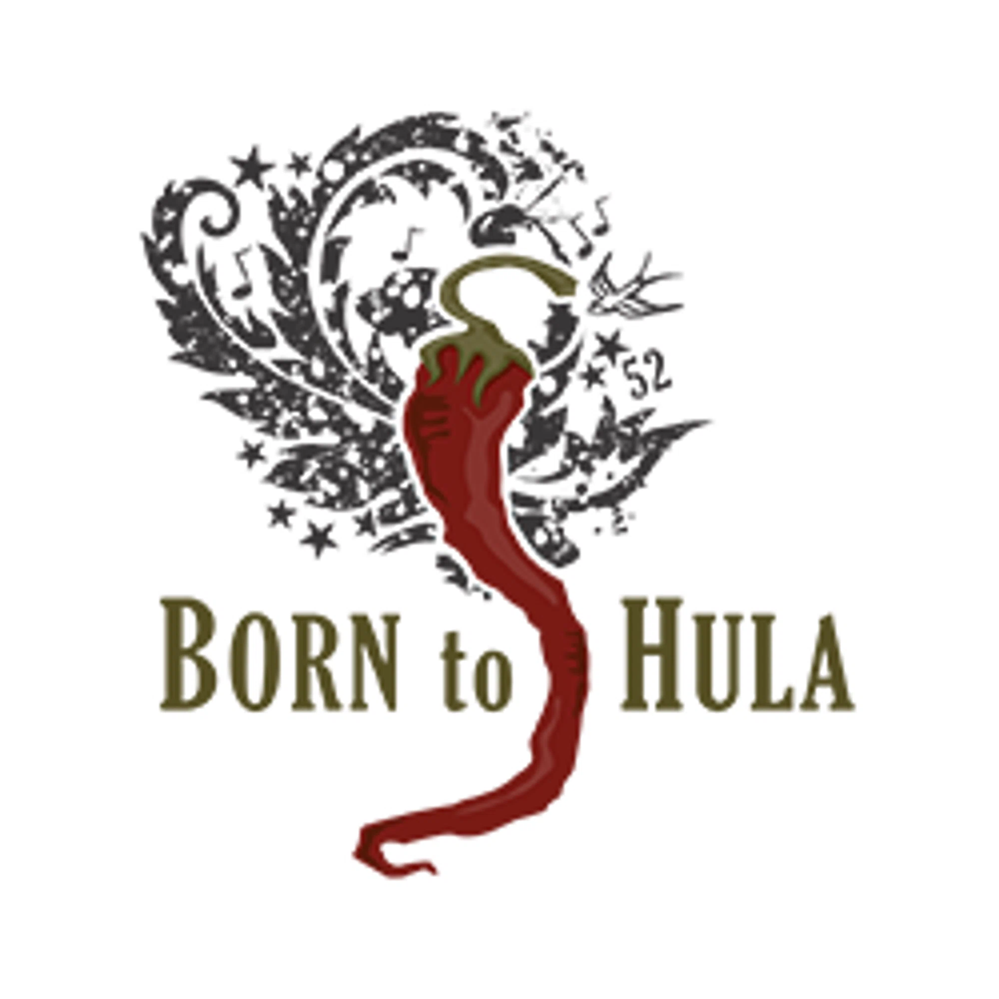 Born to Hula Merchant Logo