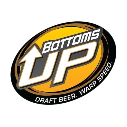 Bottoms Up Beer Merchant Logo