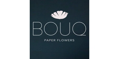 BOUQ Paper Flowers Promo Code