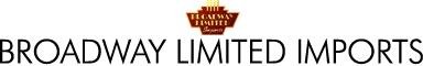 Broadway Limited Imports Merchant Logo