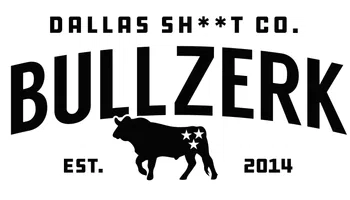 Bullzerk Cool Dallas Sh**t - Black and White Medium