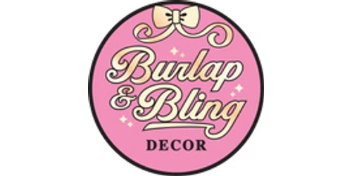 Burlap and Bling Decor Promo Code