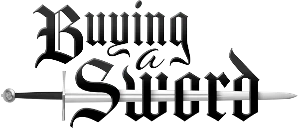Buying a Sword Merchant Logo