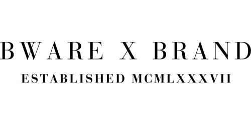 BWARE X BRAND Promo Code