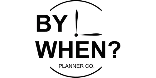 By When? Planner Promo Code
