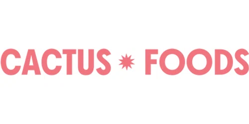 Cactus Foods Promo Code