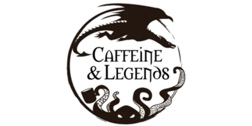 Caffeine and Legends Merchant logo