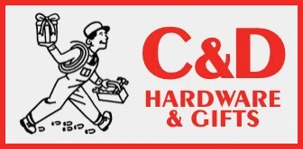 C&D Hardware & Gifts Merchant Logo