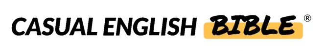 Casual English Bible Merchant Logo