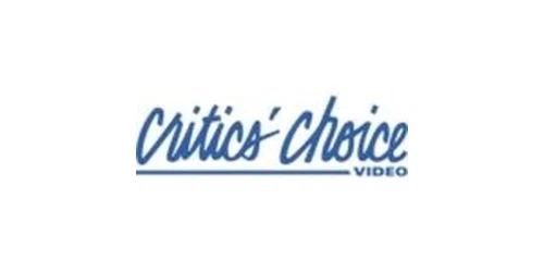 Critics' Choice Video coupon