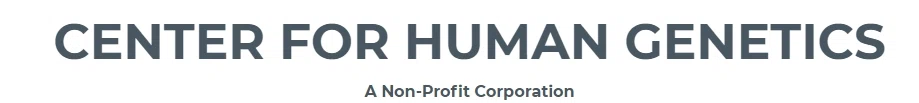 CENTER FOR HUMAN GENETICS Merchant Logo