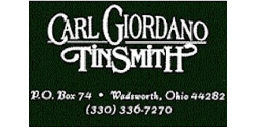 Carl Giordano Tinsmith Promo Code