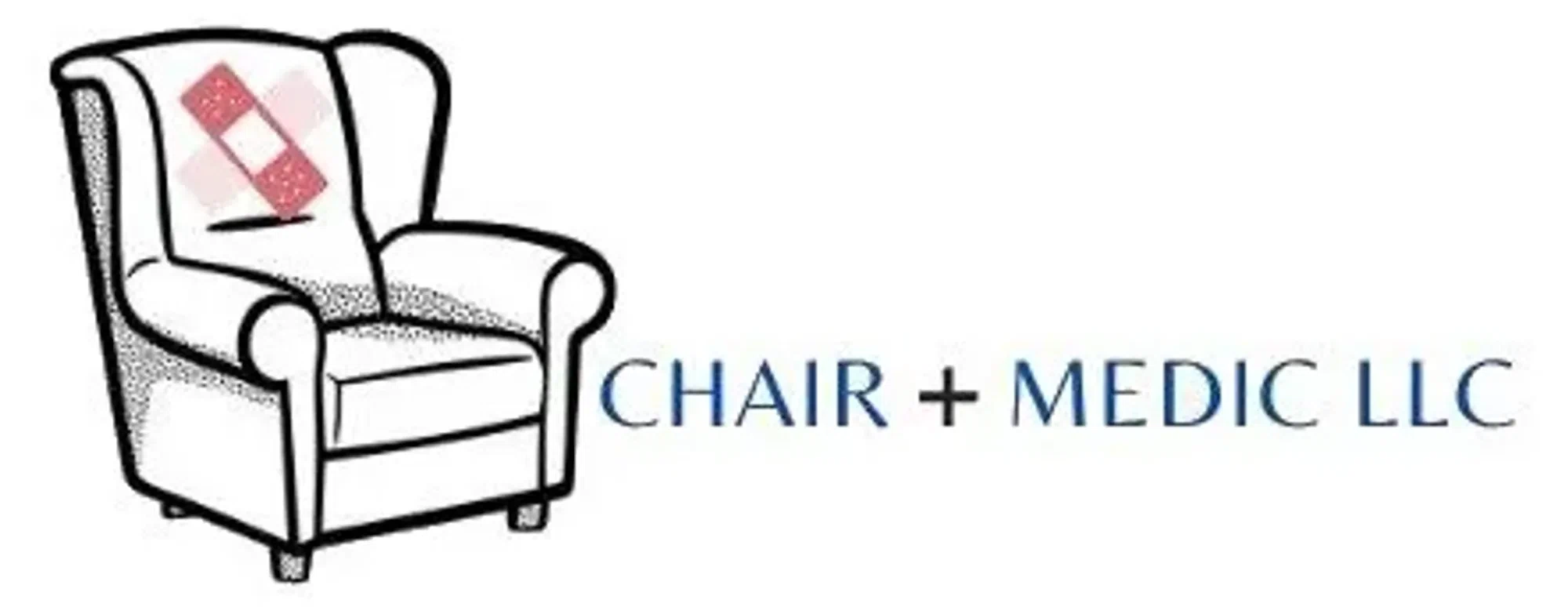 Chair + Medic Merchant Logo