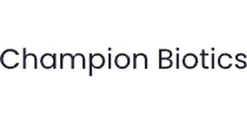 Champion Biotics Promo Code