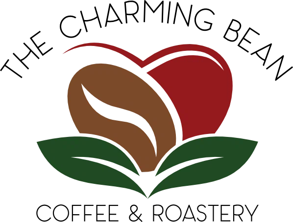 The Charming Bean Coffee & Roastery Merchant Logo
