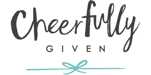 Cheerfully Given Promo Code