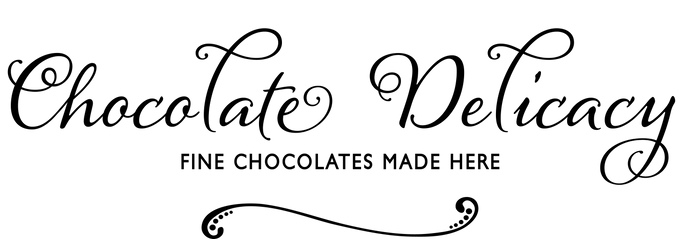 The Chocolate Delicacy Merchant Logo