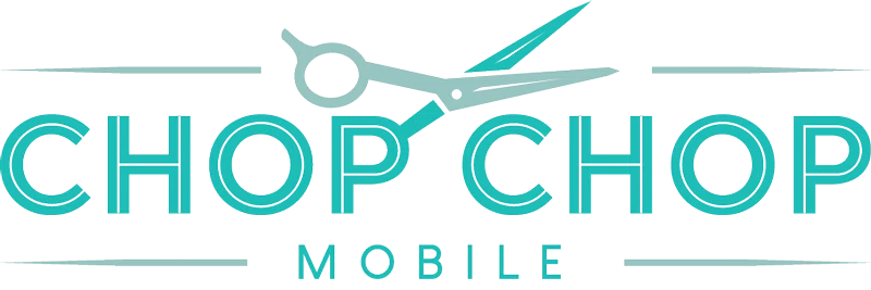 CHOP CHOP Mobile Salon Barber Merchant Logo
