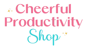 Cheerful Productivity Shop Merchant Logo