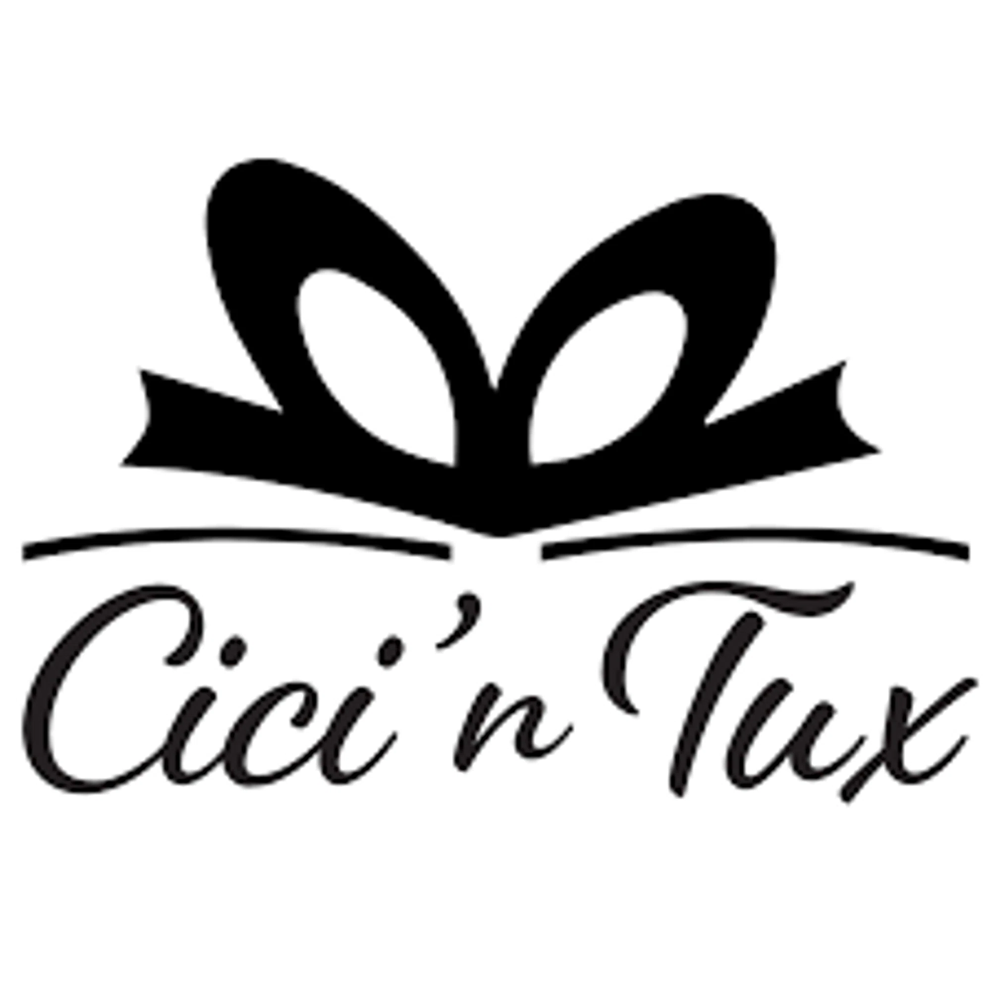 Cici 'n Tux Merchant Logo