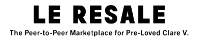 Clare V. Re-Sale Merchant Logo