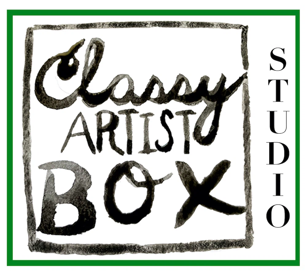 Classy Artist Box Studio Merchant Logo