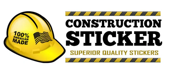 Construction Sticker Merchant Logo